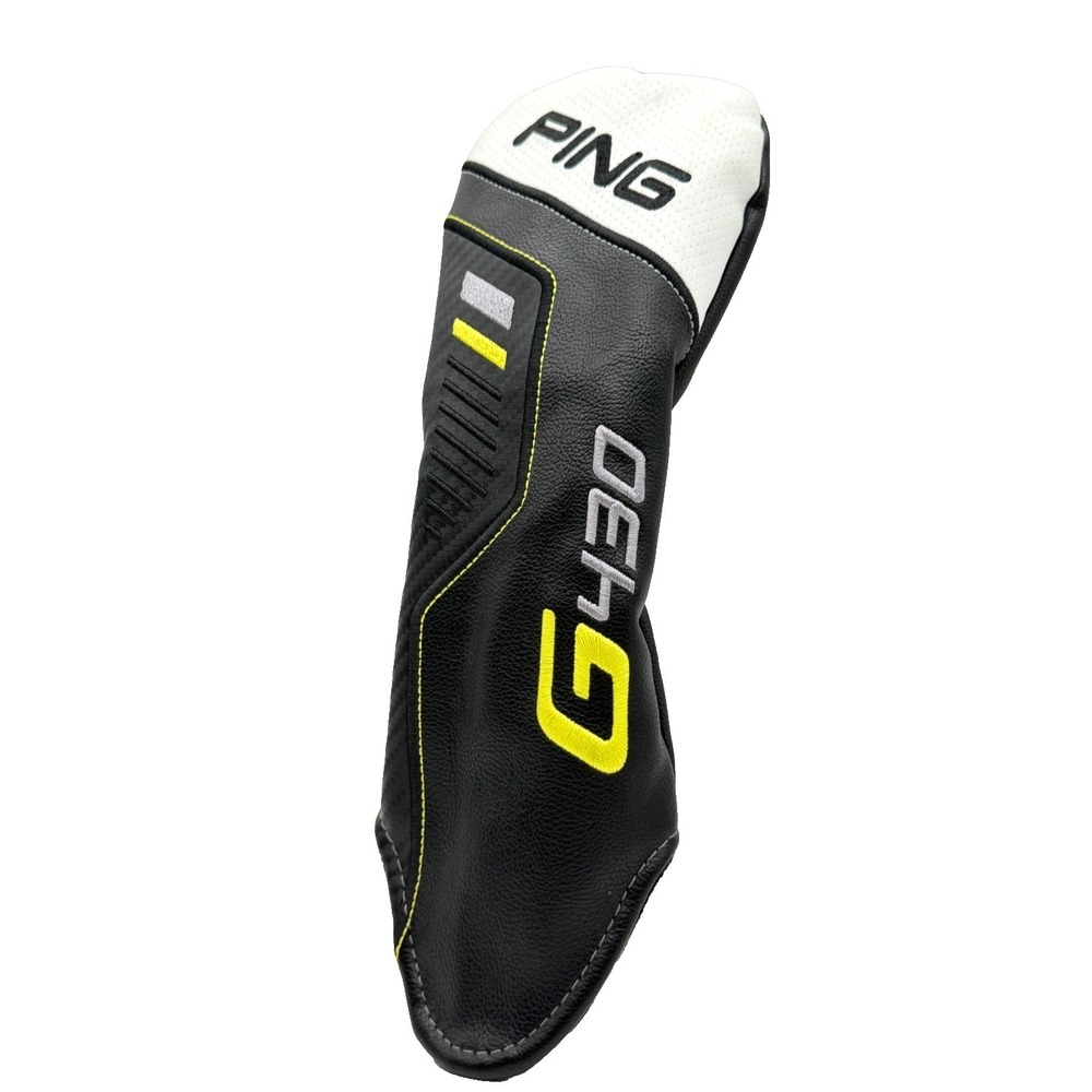 PING G430 Fairway Wood Headcover Golf Black White Chartreuse Adjustable Tag OEM